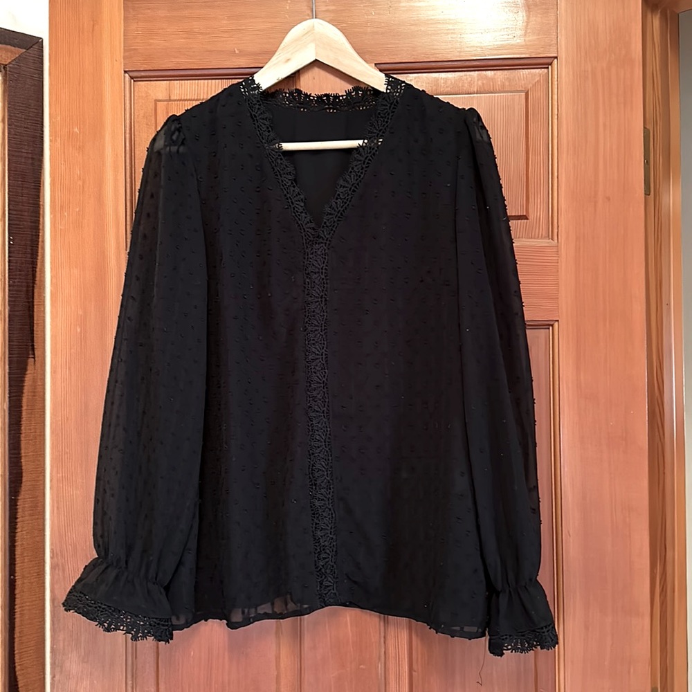 Long sleeve blouse